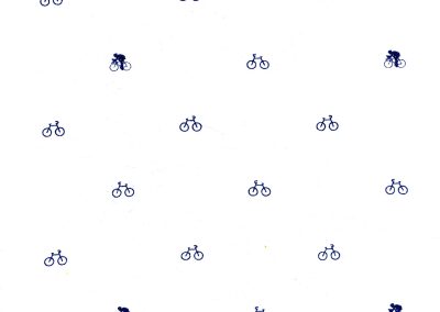 Micro Bicycle Pattern / S / Mid-Sleeve