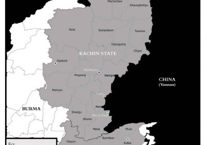 Kachin Map